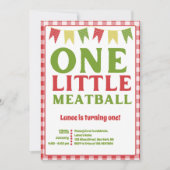 Invitation pour le premier anniversaire de One Lit (Devant)