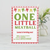 Invitation pour le premier anniversaire de One Lit (Debout devant)