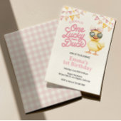 Invitation pour le premier anniversaire de One Luc