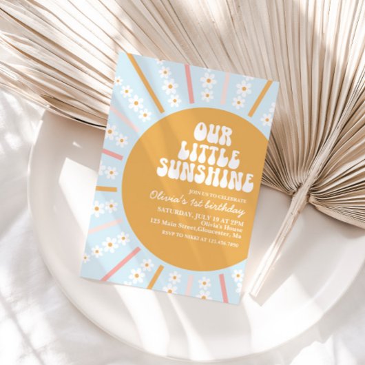 Invitation pour le premier anniversaire de Our Lit