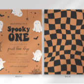Invitation pour le premier anniversaire de Spooky