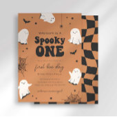 Invitation pour le premier anniversaire de Spooky