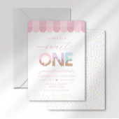 Invitation pour le premier anniversaire de Sweet O