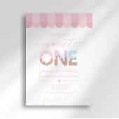 Invitation pour le premier anniversaire de Sweet O