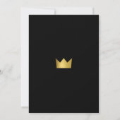 Invitation pour le premier anniversaire de Wild On (Dos)