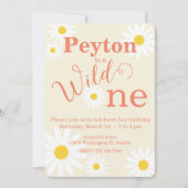 Invitation pour le premier anniversaire de Wild On (Devant)