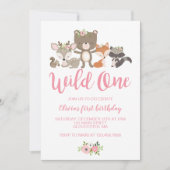 Invitation pour le premier anniversaire de Wild On (Devant)