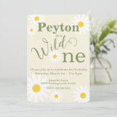 Invitation pour le premier anniversaire de Wild On (Debout devant)