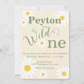 Invitation pour le premier anniversaire de Wild On (Devant)