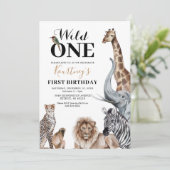 Invitation pour le premier anniversaire de Wild On (Debout devant)