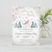 Invitation pour le premier anniversaire de Winter  (Debout devant)