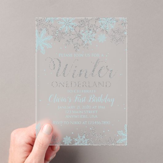 Invitation pour le premier anniversaire de Winter (In situ (ordinateur de poche))