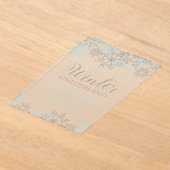 Invitation pour le premier anniversaire de Winter (Poser)