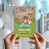 Invitation pour le premier anniversaire de Woodlan