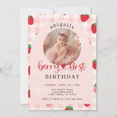 Invitation pour le premier anniversaire du Berry r (Devant)