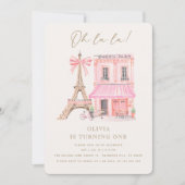 Invitation pour le premier anniversaire du Café Pa (Devant)