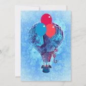 Invitation pour le premier anniversaire du monde d (Dos)