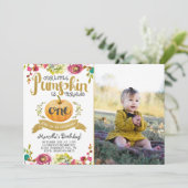 Invitation pour le premier anniversaire du petit C (Debout devant)