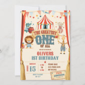 Invitation pour le premier anniversaire du plus gr (Devant)