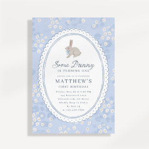 Invitation pour le premier anniversaire d'un bébé