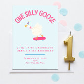 Invitation pour le premier anniversaire d'une fill