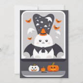 Invitation pour le premier anniversaire thème fant (Dos)