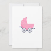 Invitation pour le premier Baby shower de grand-mè (Dos)