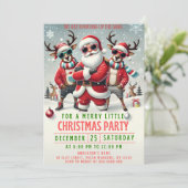 Invitation pour le rassemblement de Noël (Debout devant)