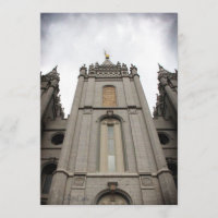 invitation pour le temple mormon lds de salt lake 