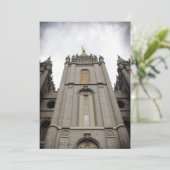 invitation pour le temple mormon lds salt lake cit (Debout devant)