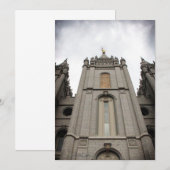 invitation pour le temple mormon lds salt lake cit (Devant / Derrière)