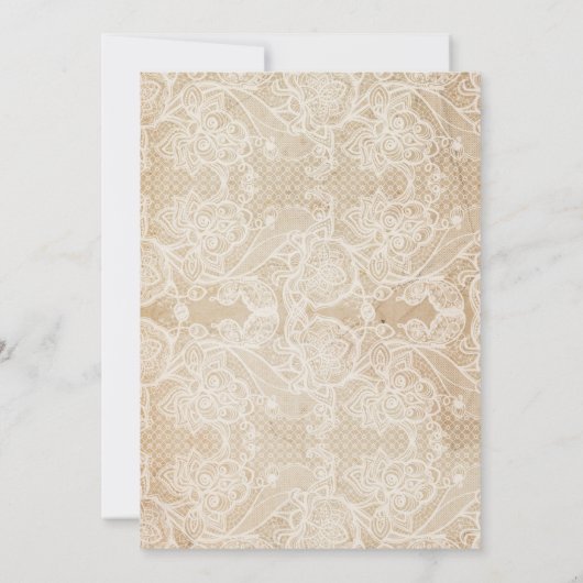 Invitation pour le thème du dîner de la fête des m (Dos)