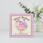 Invitation pour le trio Heart Cupcake (Debout devant)