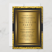 Invitation pour l'enterrement de vie de garçon de  (Devant)