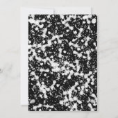 Invitation pour l'enterrement de vie de jeune fill (Dos)