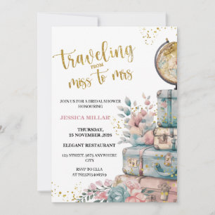 Invitation pour l'Enterrement de Vie de Jeune Fill