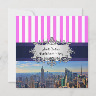 Invitation pour l'enterrement de vie de jeune fill