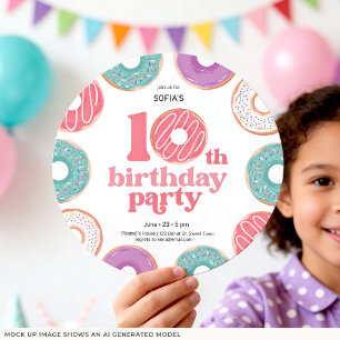 Invitation pour les 10 ans de la Fille de la Fête