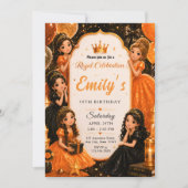 Invitation pour les 10 ans de la Princesse Royale (Devant)