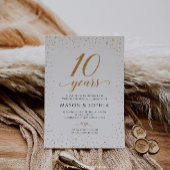 Invitation pour les 10 ans de mariage - GAC24d