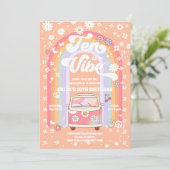 Invitation pour les 10 ans de Retro Hippie (Debout devant)