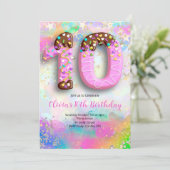 Invitation pour les 10 ans des filles (Debout devant)