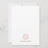 Invitation pour les 10 ans d'une fille - Thème Don (Dos)