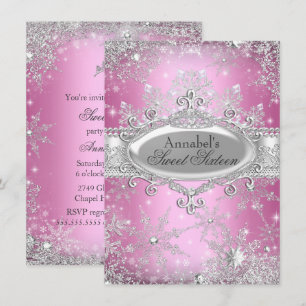 Invitation pour les 16 ans de la Princesse Rose Hi
