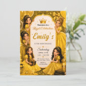 Invitation pour les 17 ans de la Princesse Royale (Debout devant)