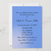 Invitation pour les 20 ans de mariage (Dos)