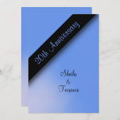 Invitation pour les 20 ans de mariage (Devant / Derrière)