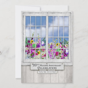 Invitation pour les 20 ans de mariage, Fenêtre rus