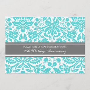 Invitation pour les 25 ans d'anniversaire d'Aqua G