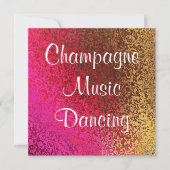 Invitation pour les 25 ans de mariage (Devant)